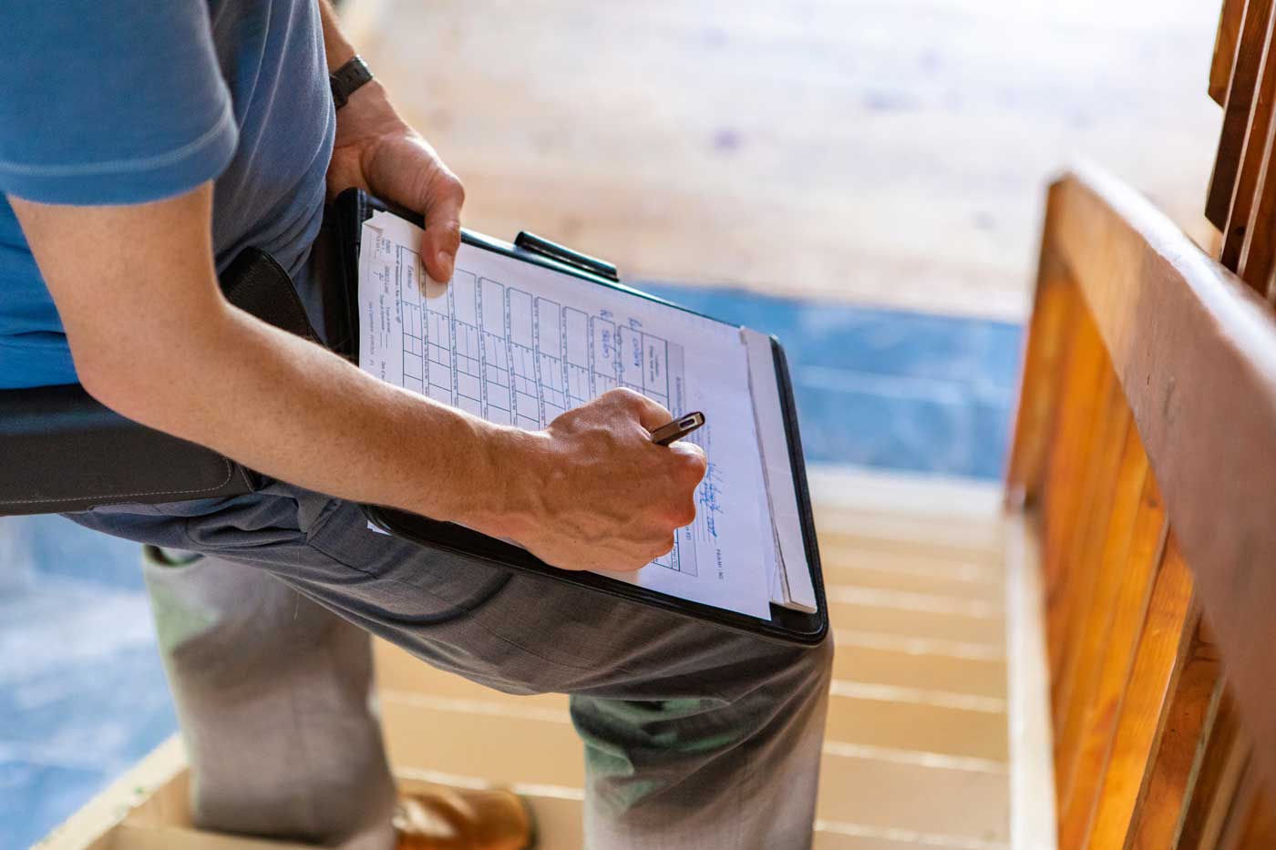 Geräumte Wohnung nach einer Wohnungsauflösung